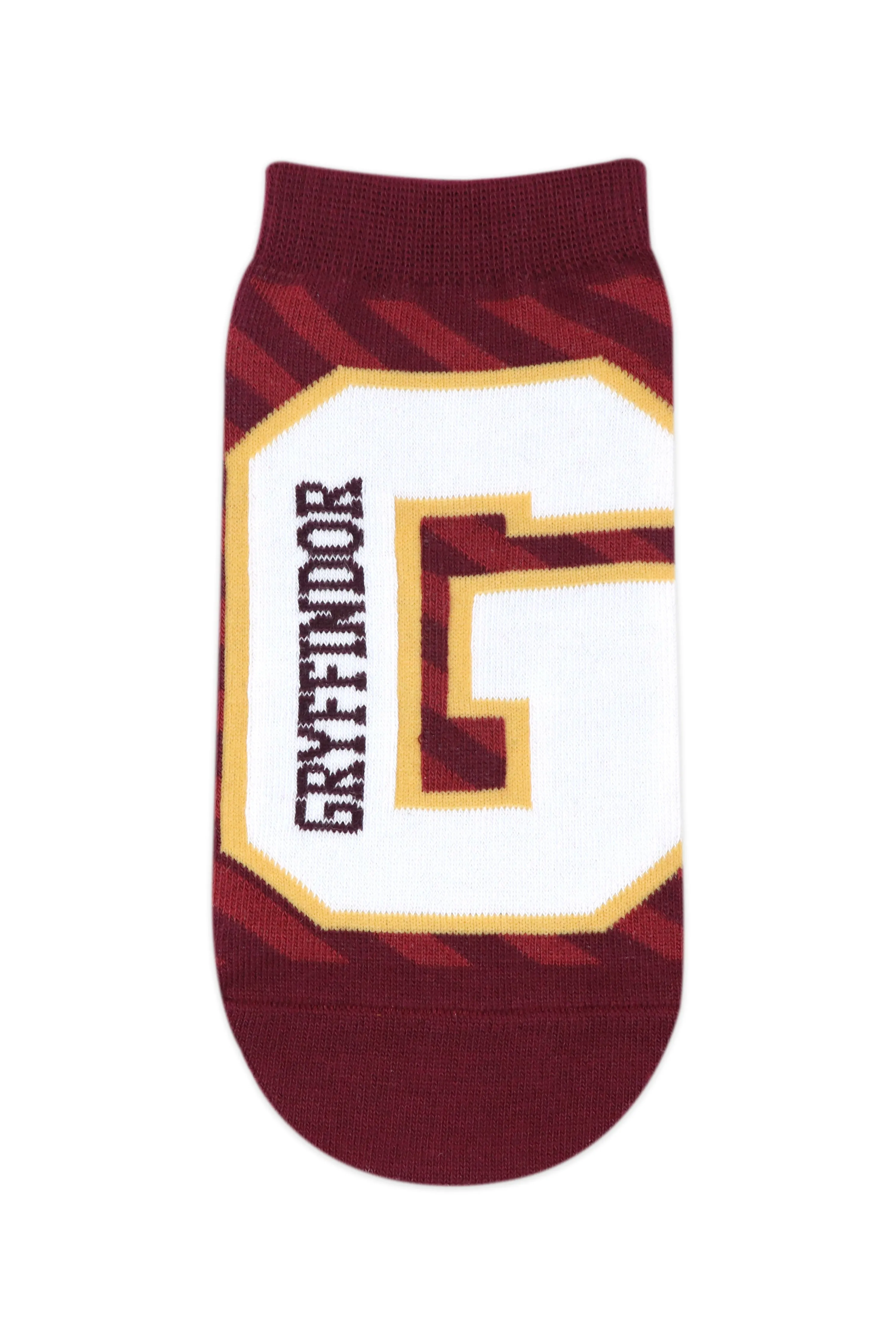 Balenzia x Harry Potter Gryffindor Crest & Logo lowcut Socks for Women (Pack of 2 Pairs/1U)- Maroon