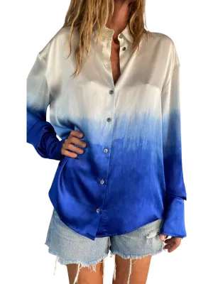 Balestra Shirt Gradient White/Blue