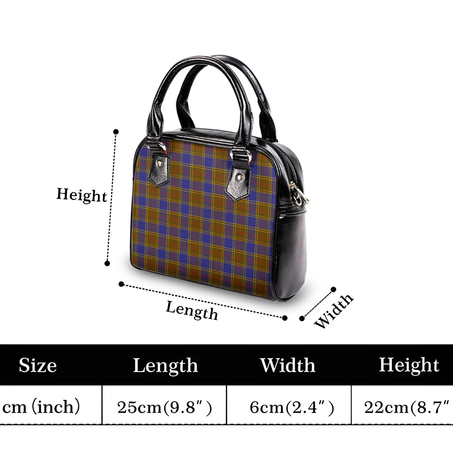 Balfour Tartan Shoulder Handbags