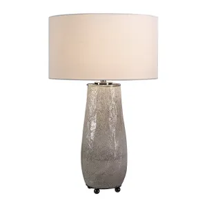 Balkana Aged Gray Table Lamp