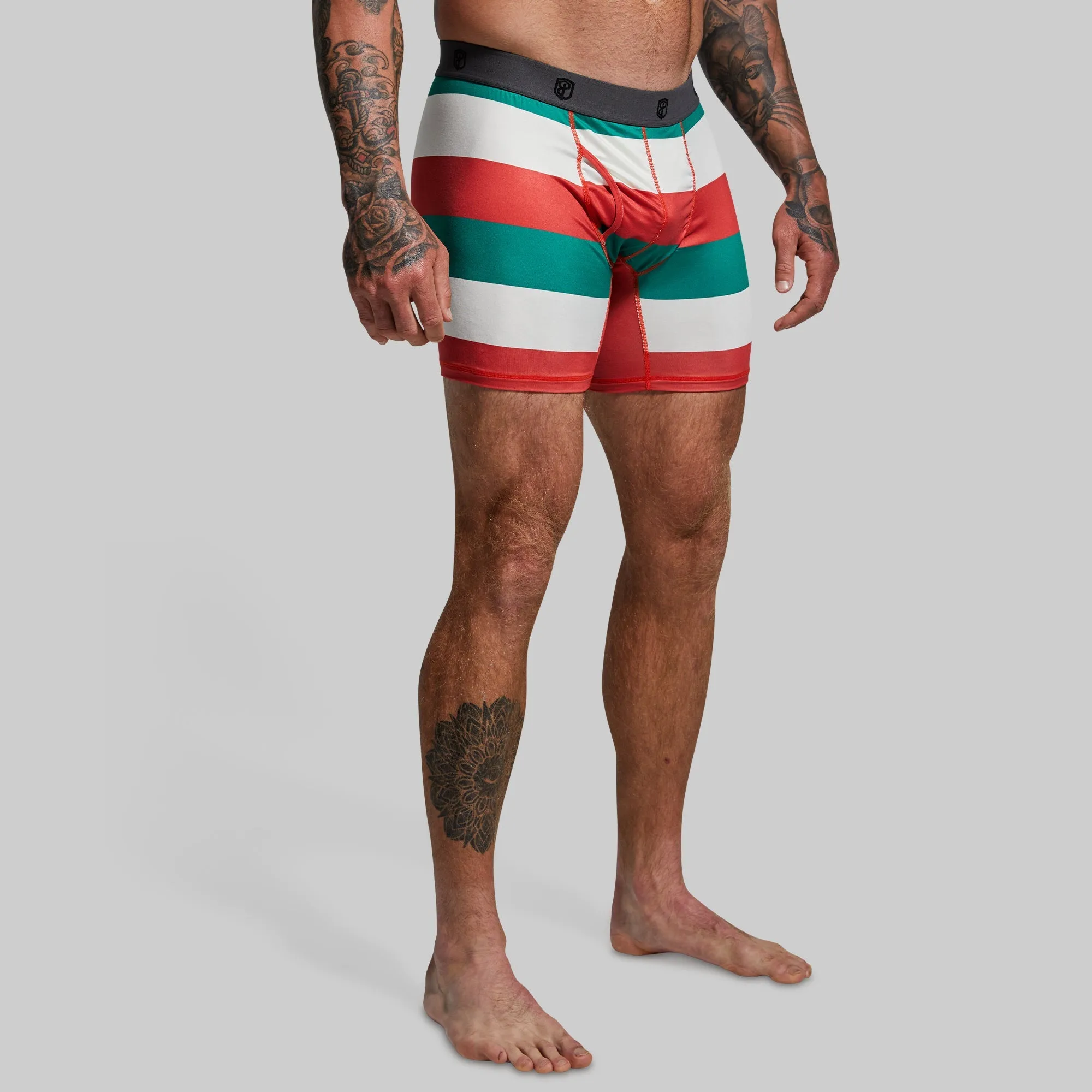 Ball Paradise Boxer Brief (Retro Christmas)