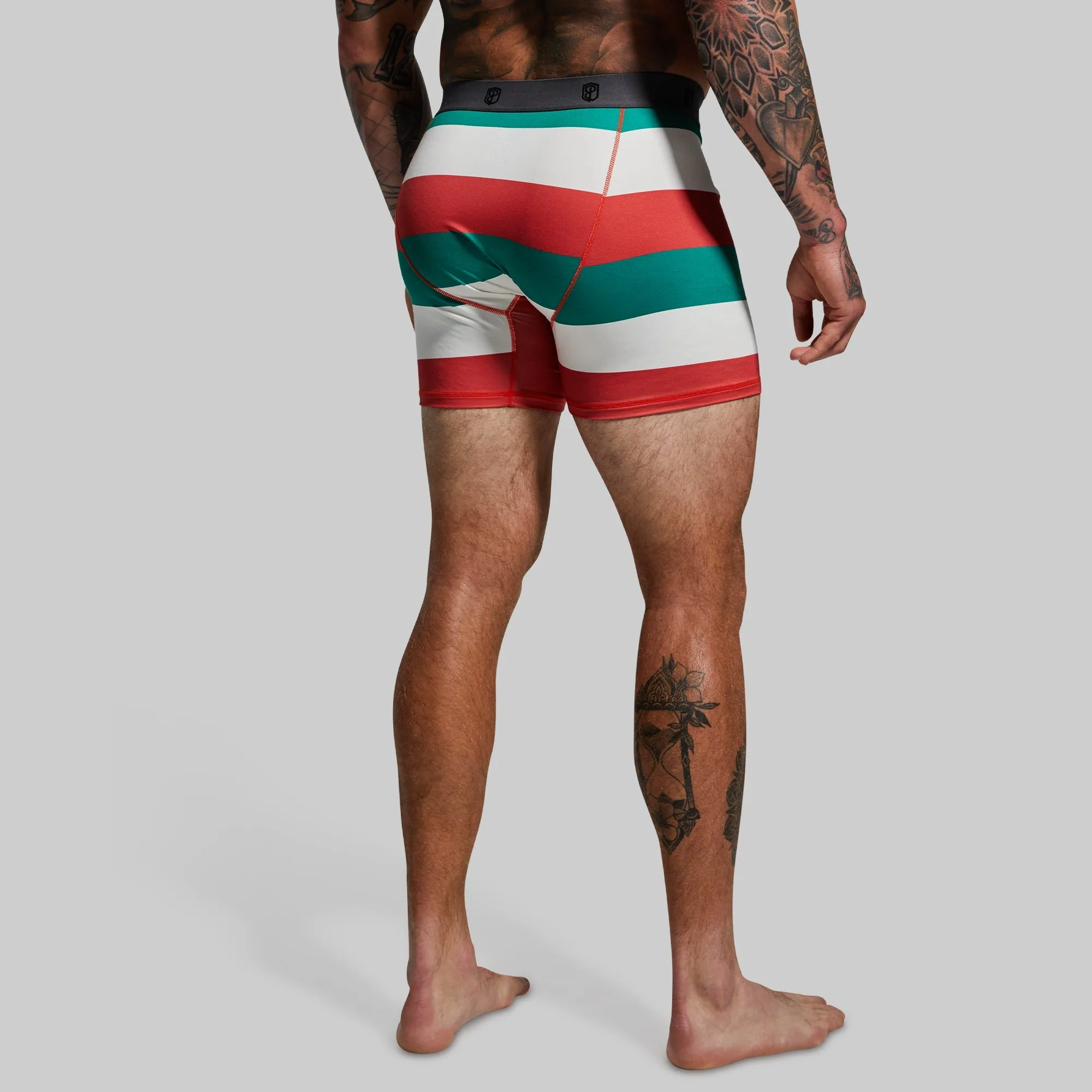 Ball Paradise Boxer Brief (Retro Christmas)