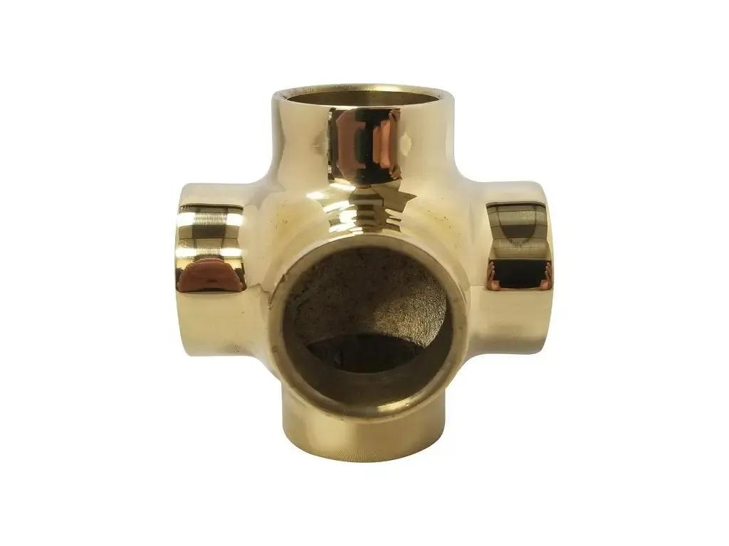 Ball Side Outlet Cross for 1" Tubing