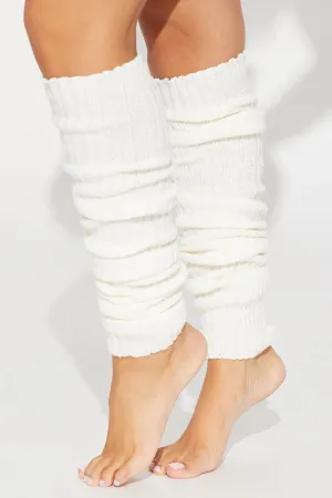 Ballerina Girly Leg Warmers - Ivory