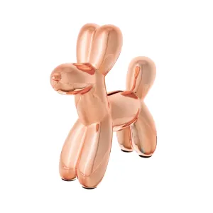 Balloon Dog Bank Rose Gold