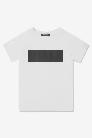 Balmain Boys Cotton Branded T-Shirt