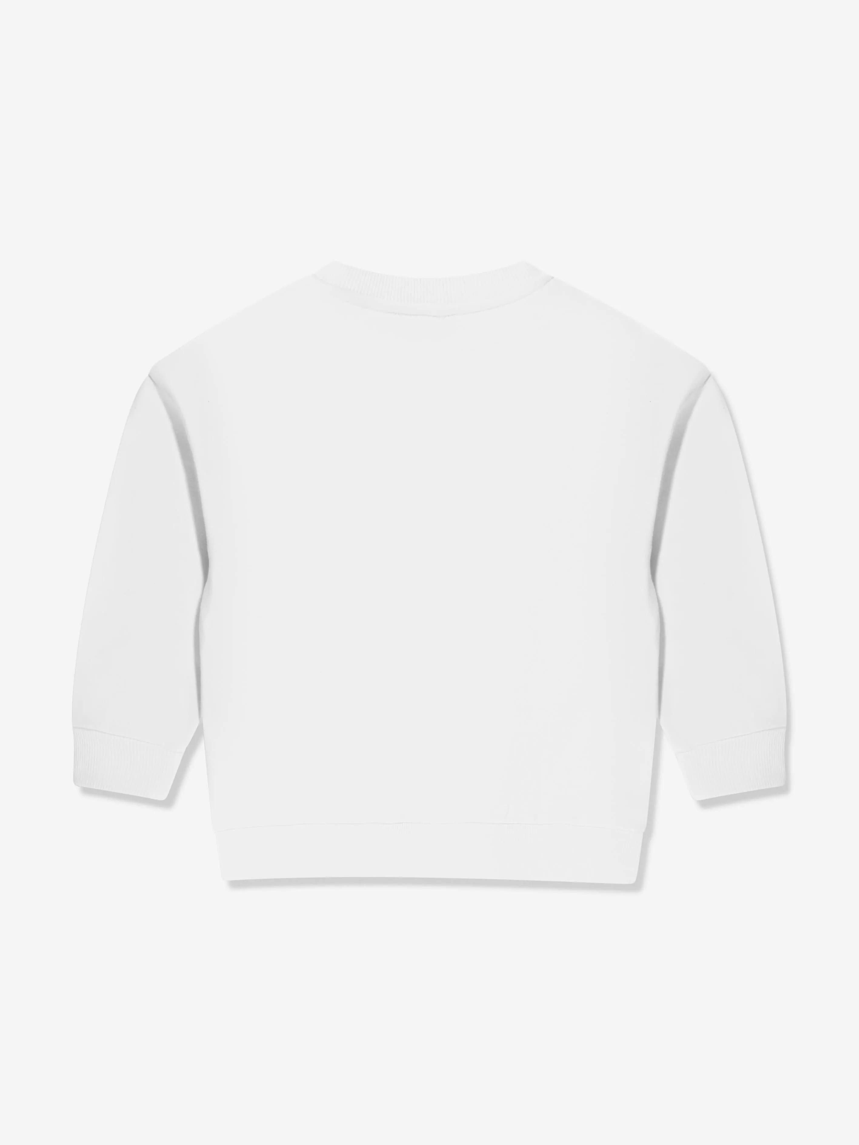 Balmain Girls Logo Sweatshirt in White