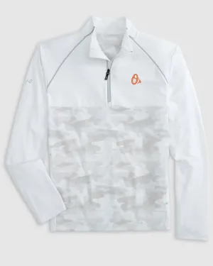 Baltimore Orioles Keiser Camo Mixed Media 1/4 Zip