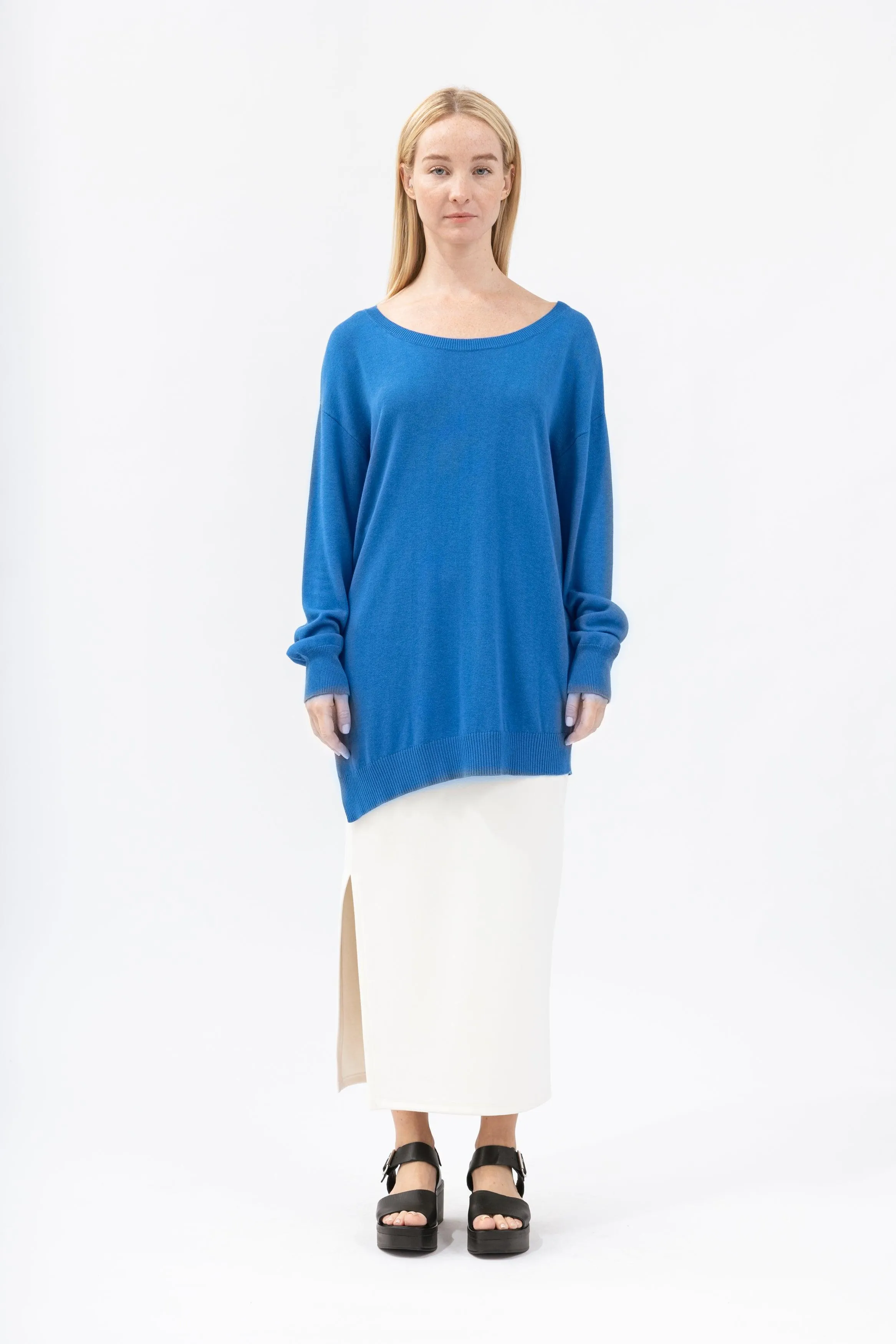 Bamboo Asymmetric Sweater