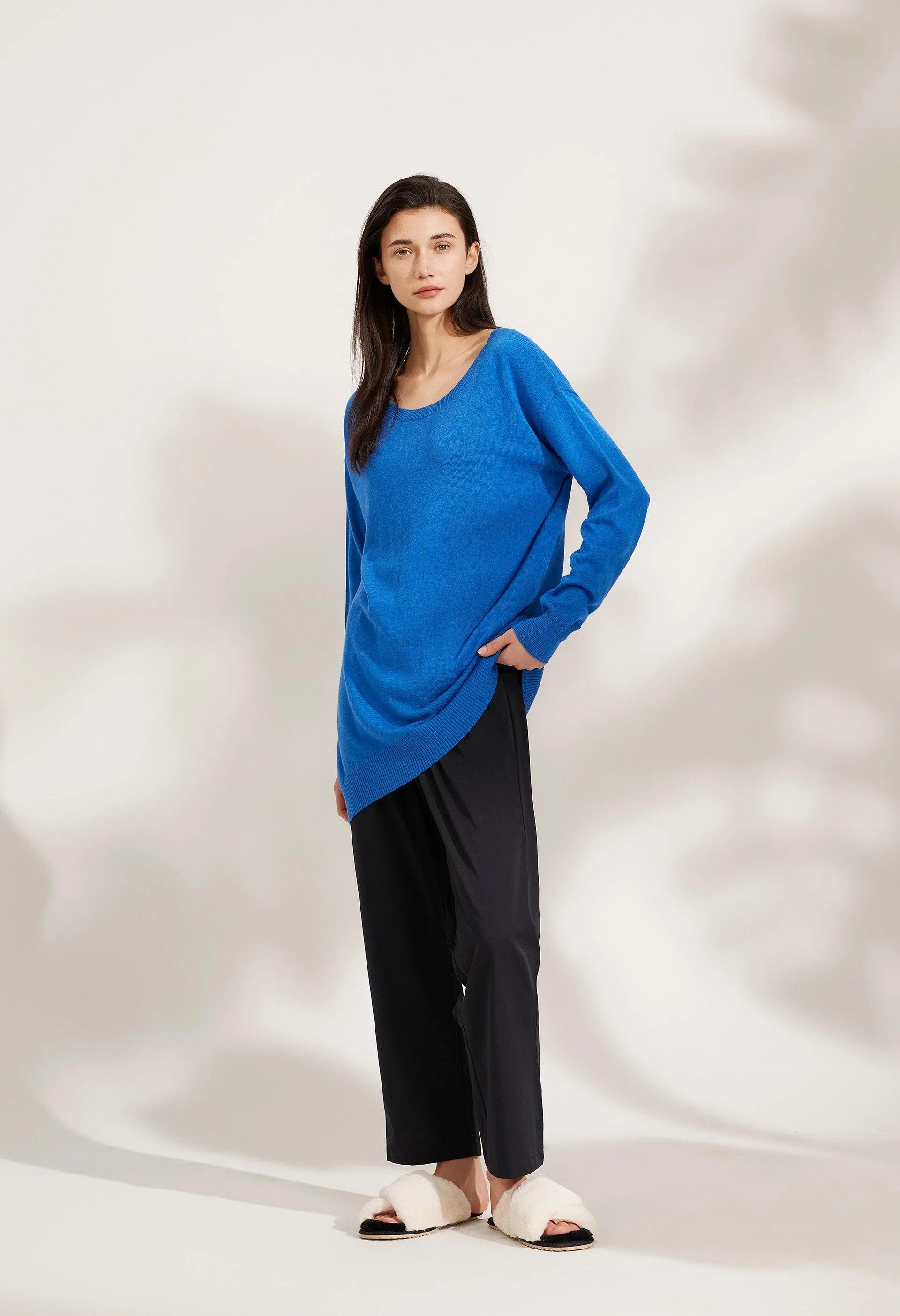 Bamboo Asymmetric Sweater