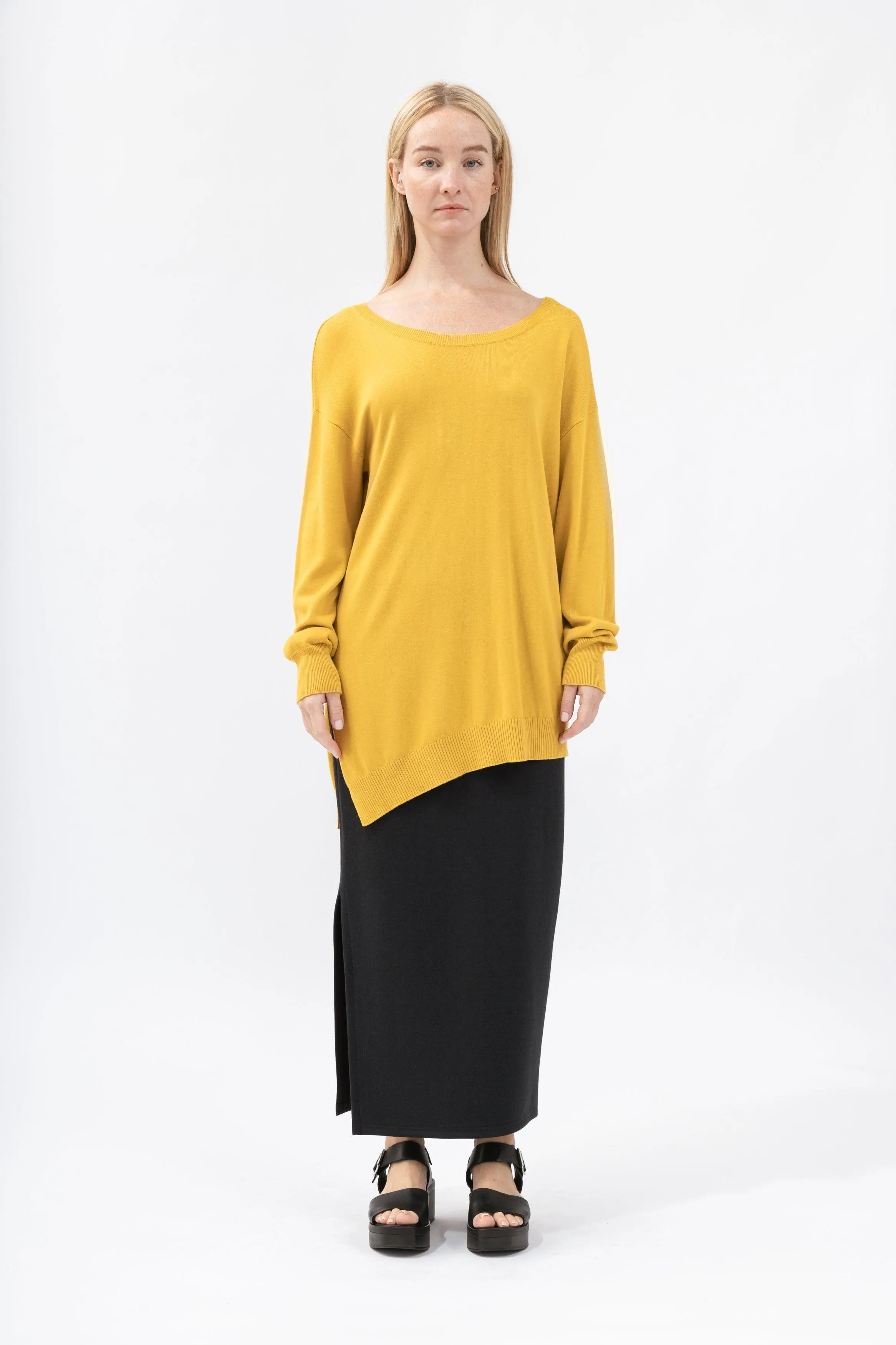 Bamboo Asymmetric Sweater