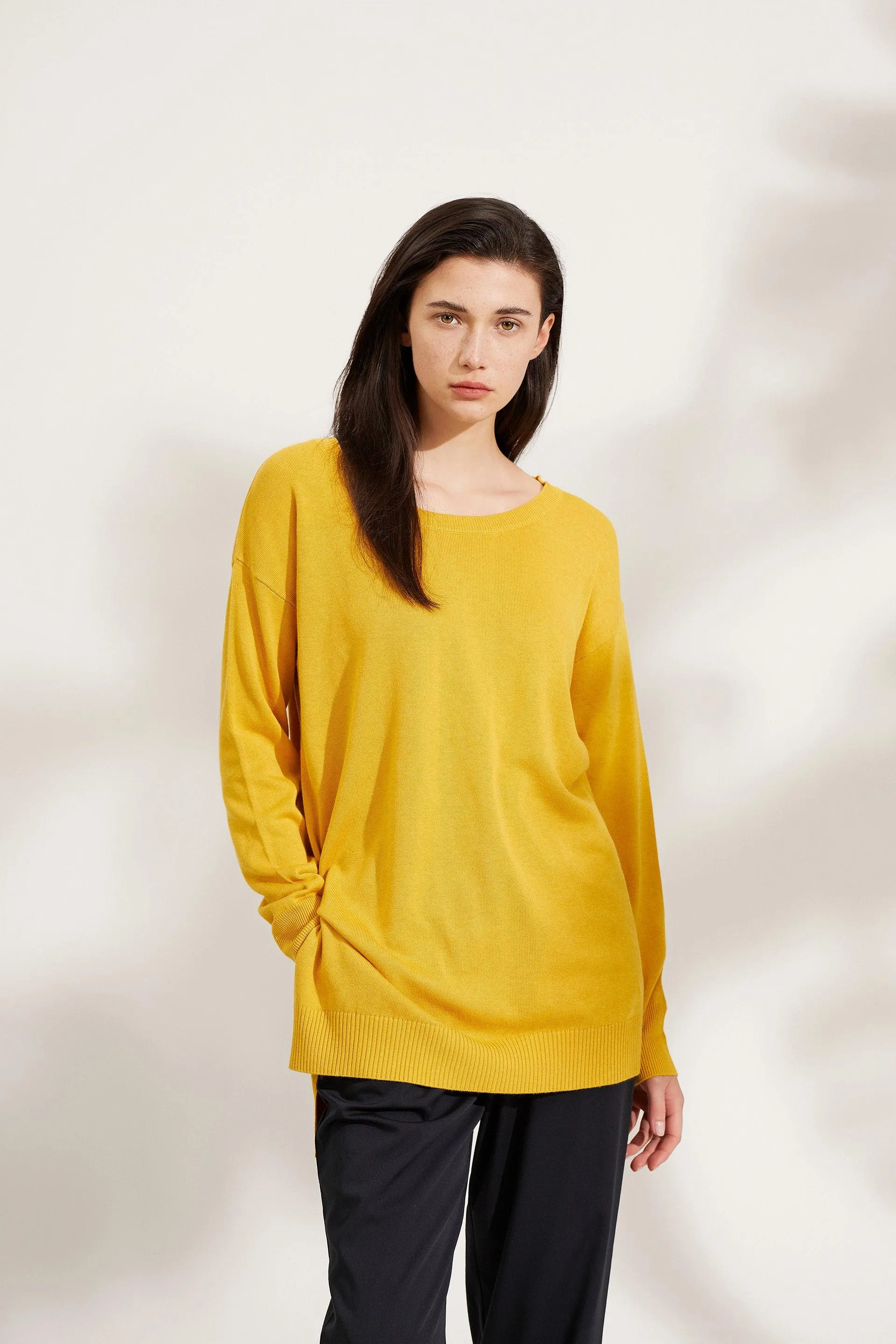 Bamboo Asymmetric Sweater