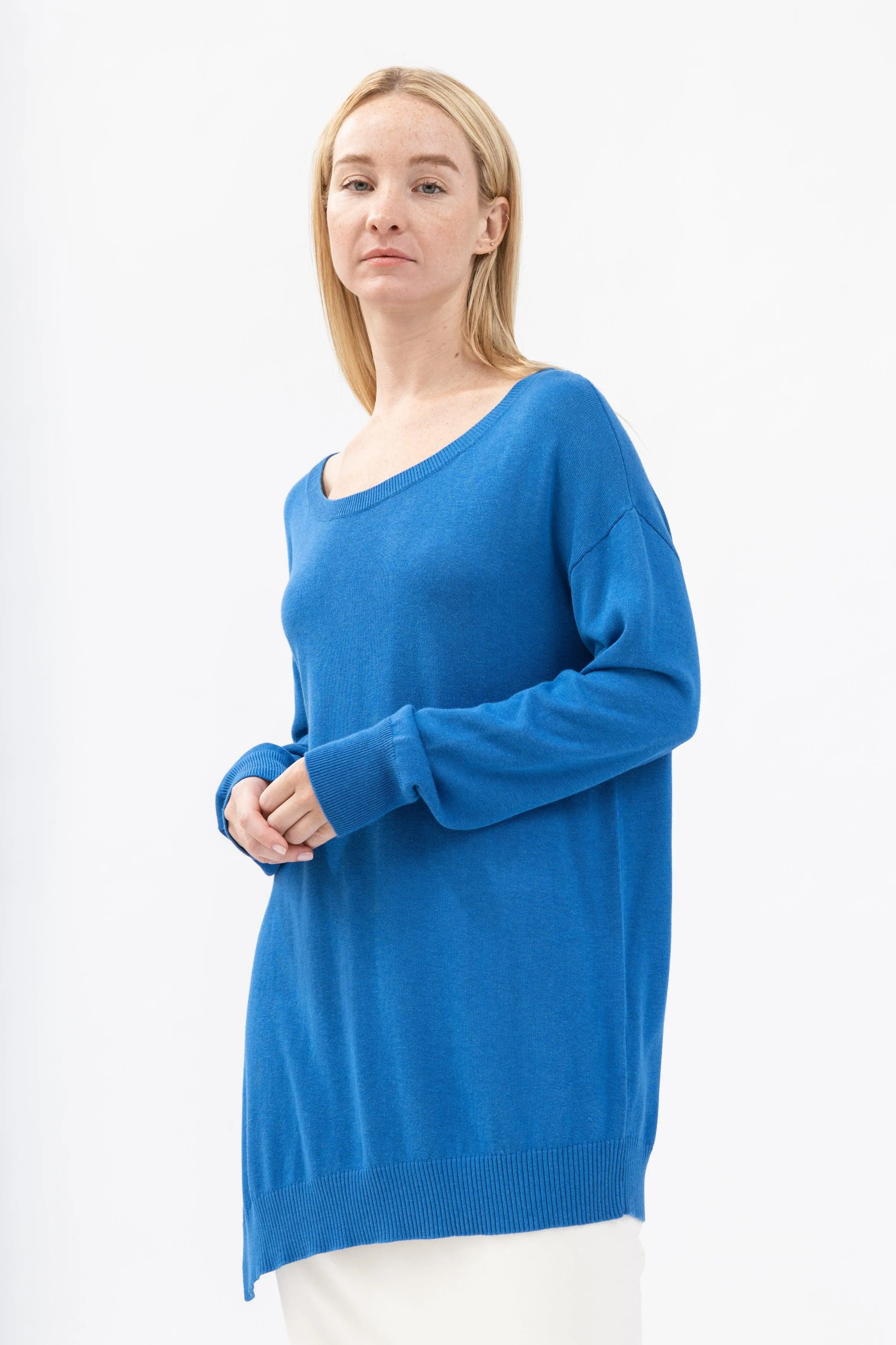 Bamboo Asymmetric Sweater