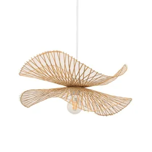 Bamboo Chandelier with Japanese Zen Art Style