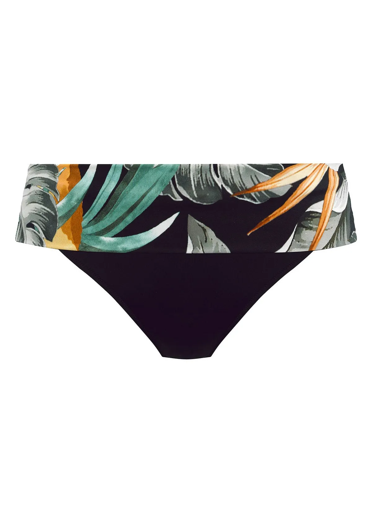 Bamboo Grove Jet Fold Bikini Brief, Special Order S - 2XL