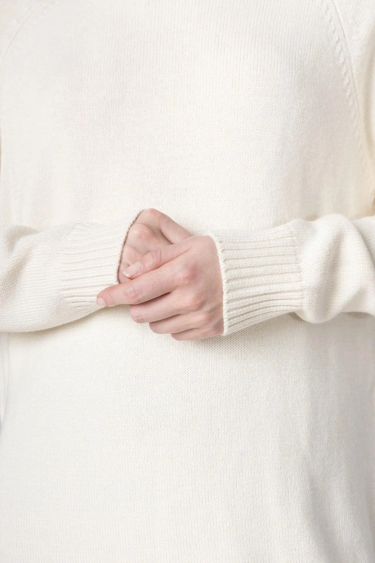 Bamboo Oversized Turtleneck Sweater