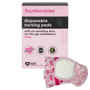 Bamboobies - disposable nursing pads - 120 count