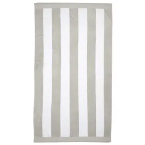 Bambury Classic Stripe Pebble Beach Towel