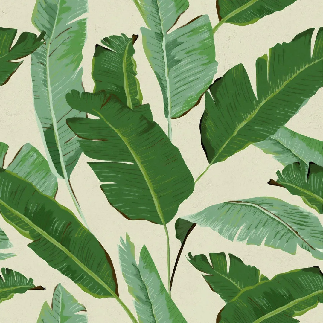 Banana Leaves Wallpaper - Set of 3 Rolls - MINDTHEGAP