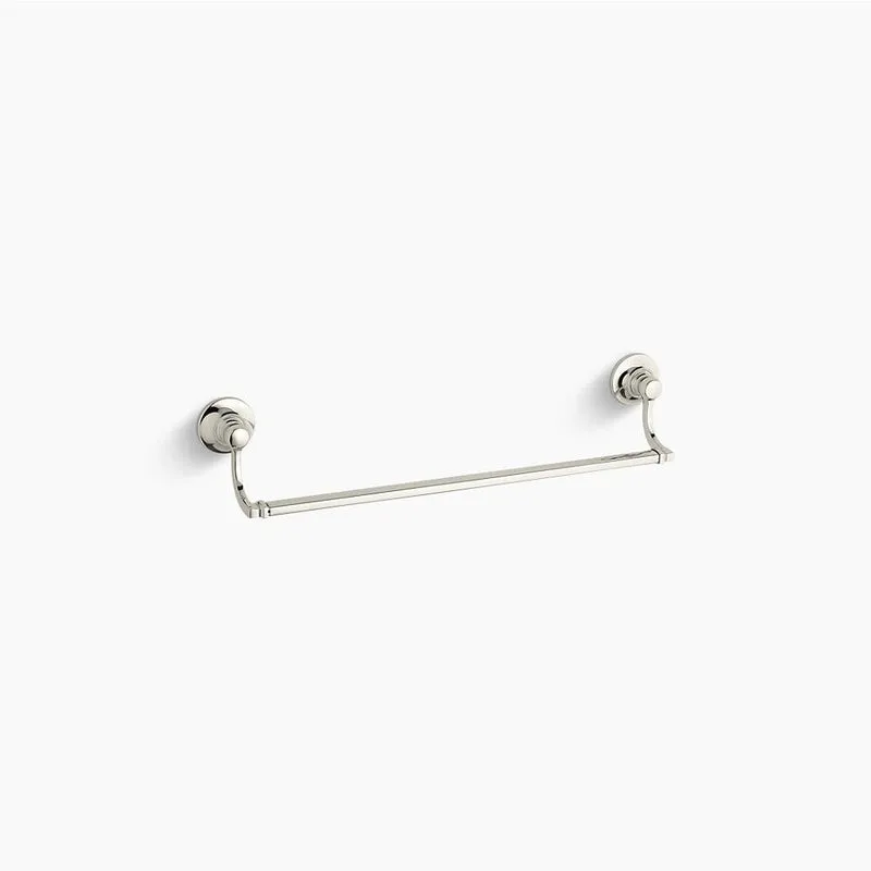 Bancroft 18" Towel Bar in Vibrant Polished Nickel