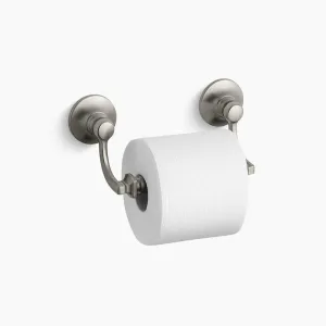 Bancroft 8.5" Toilet Paper Holder in Vibrant Brushed Nickel