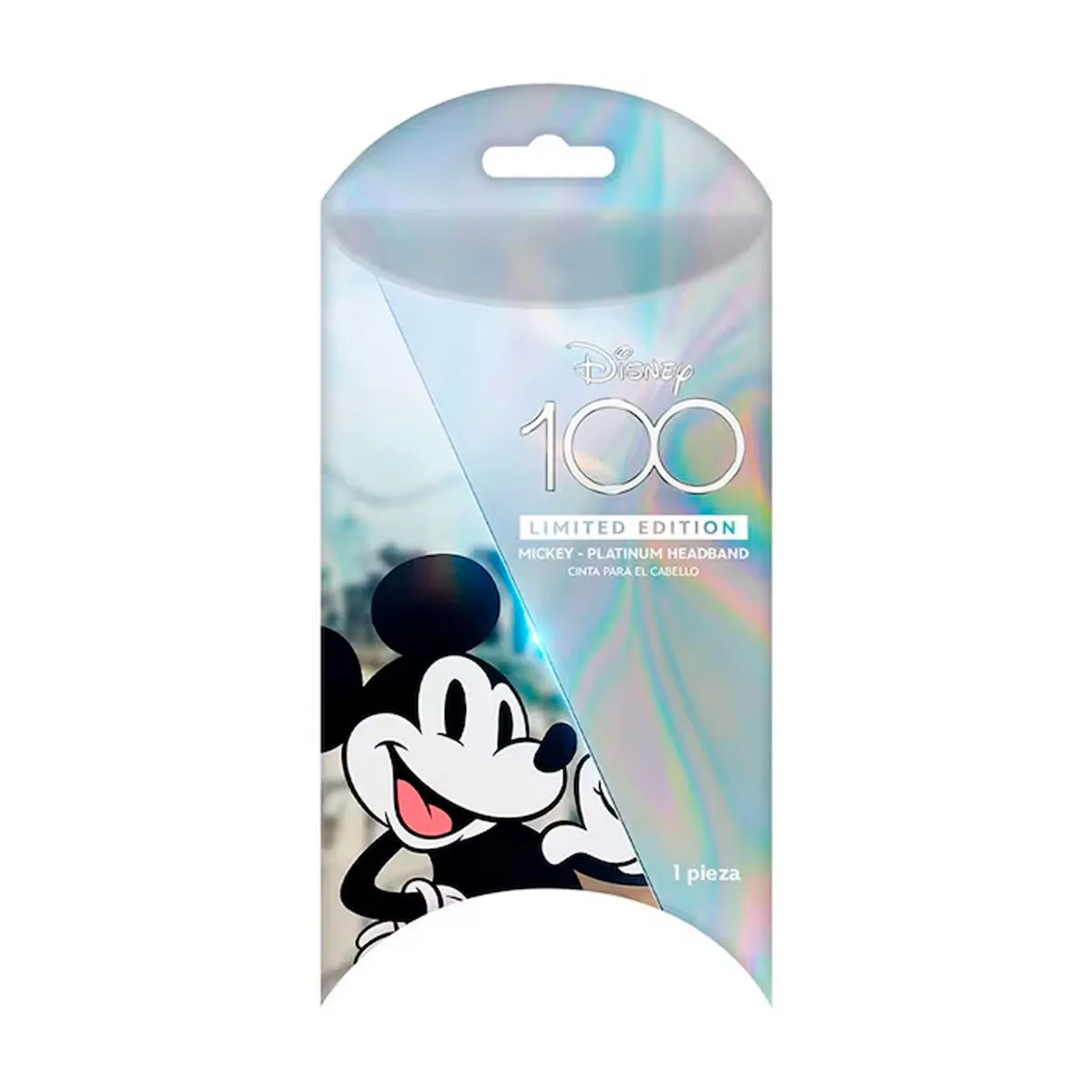 Banda para el Cabello Edición Platinum "Mickey", Disney 100