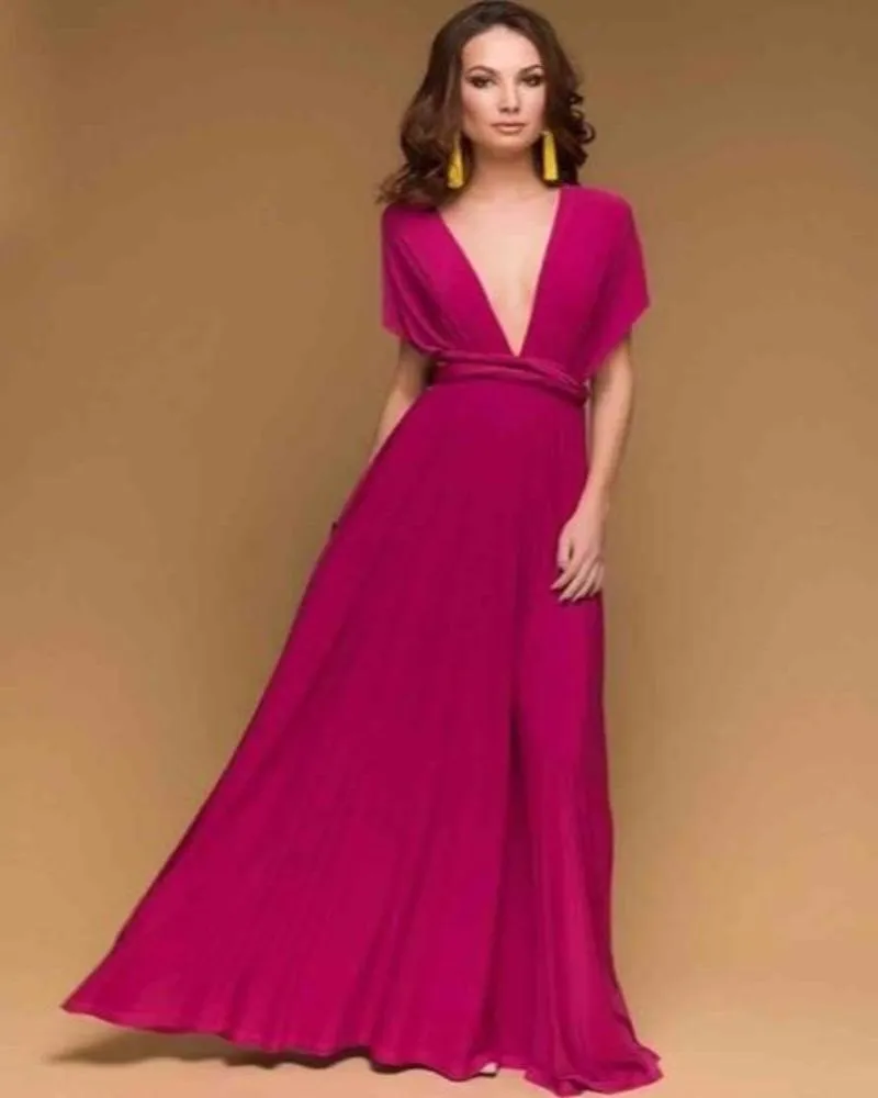 Bandage Long Dress