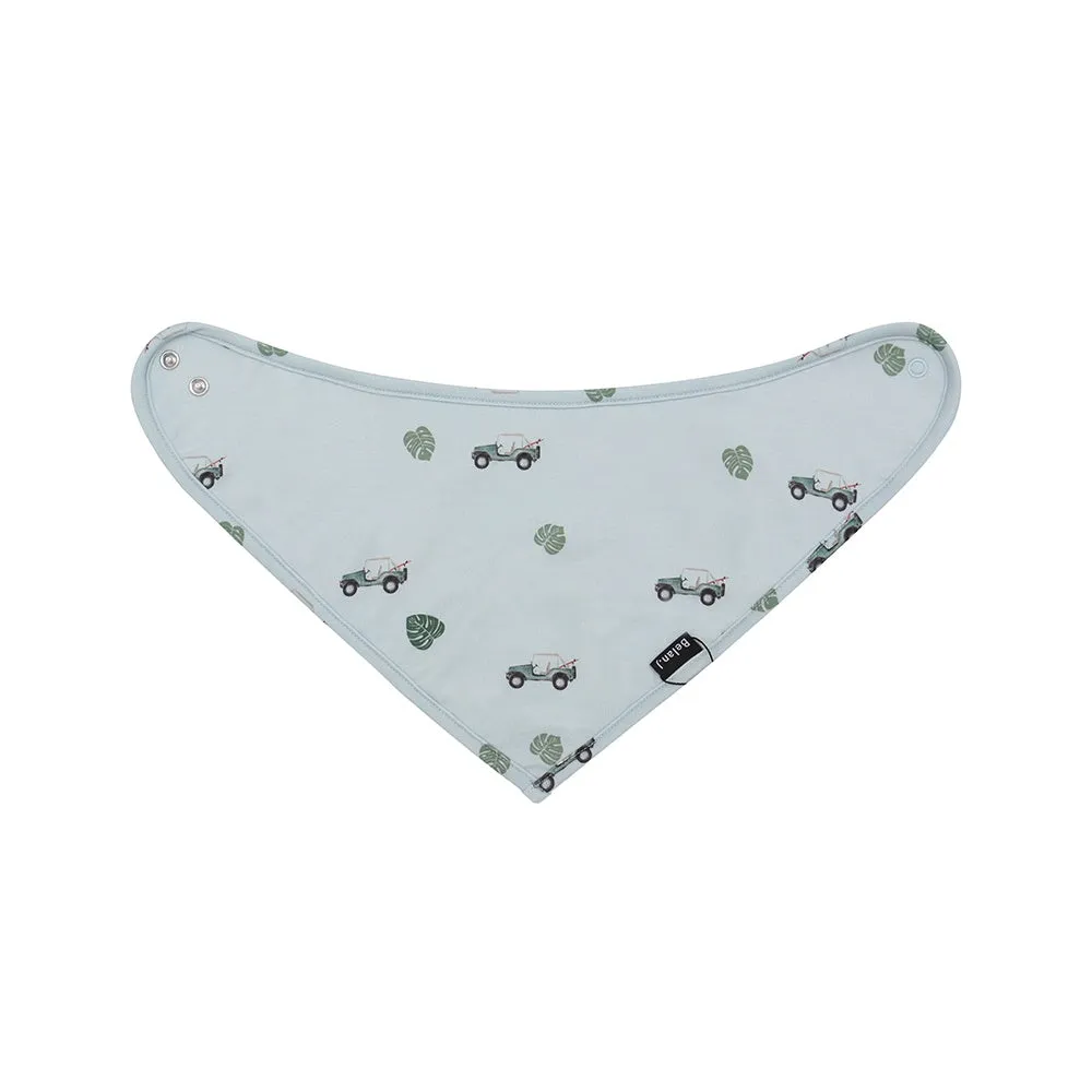 Bandana Bib - Green Jeep