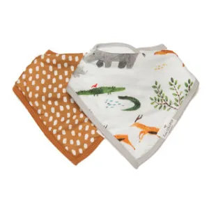 bandana bibs - safari jungle