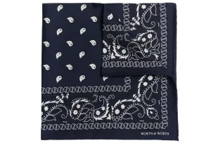 Bandana Silk Pocket Square