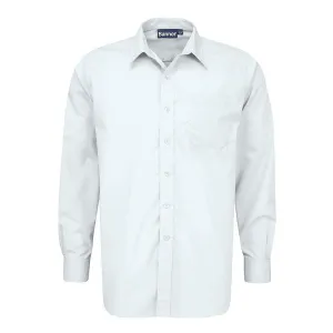 Banner Boys Long Sleeve Shirts (Twin Pack) White