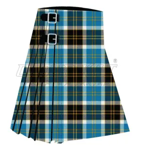 Bannockbane Blue One Premium Tartan Kilt