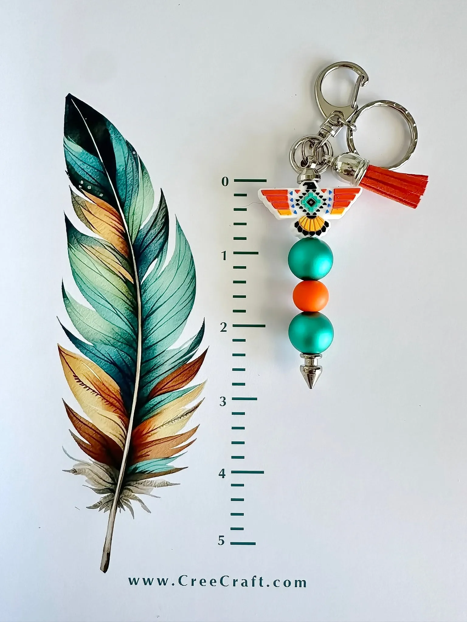 Bar Key Chain - Thunderbird