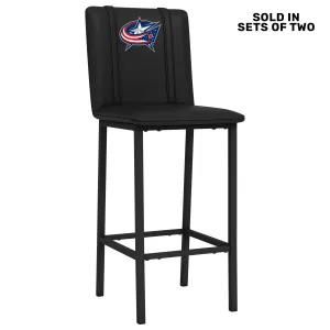 Bar Stool 500 with Columbus Blue Jackets Logo Set of 2