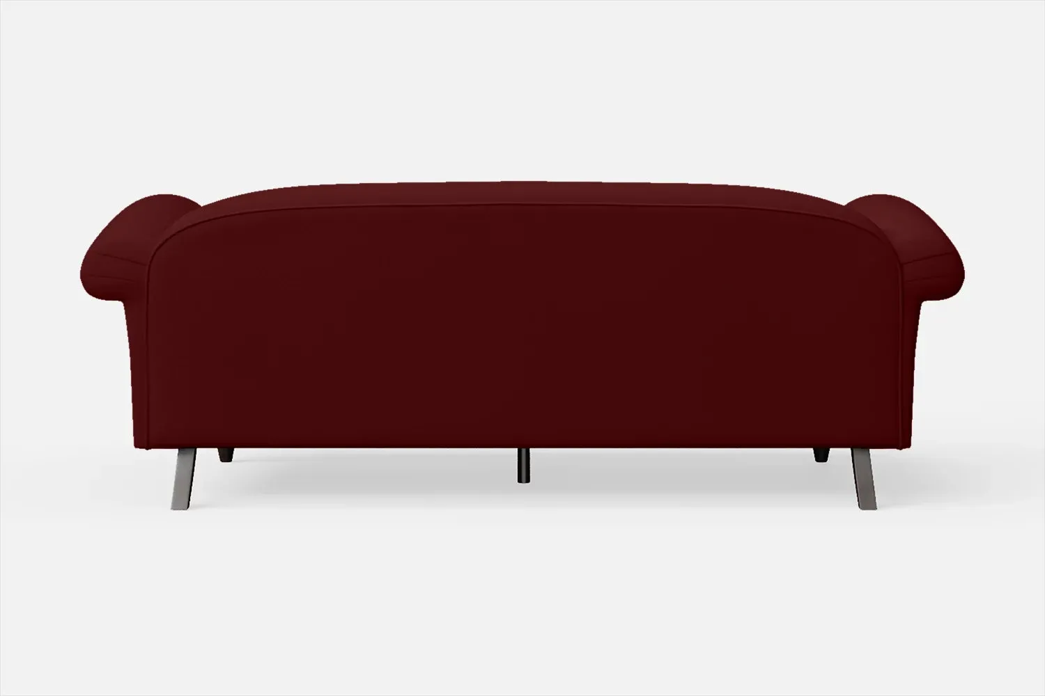 Barberton 3 Seater Sofa Red Leather