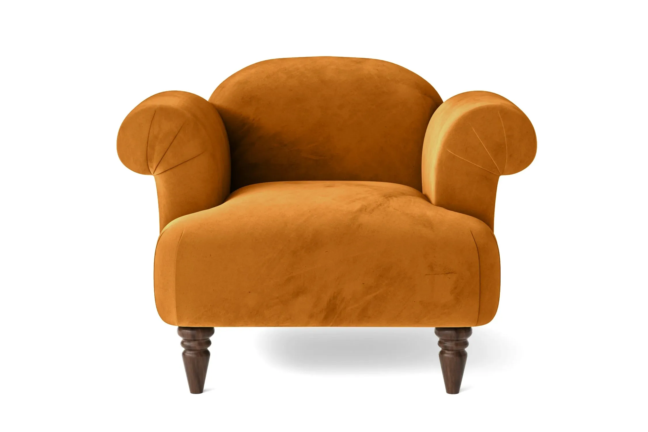 Barberton Armchair Gold Velvet