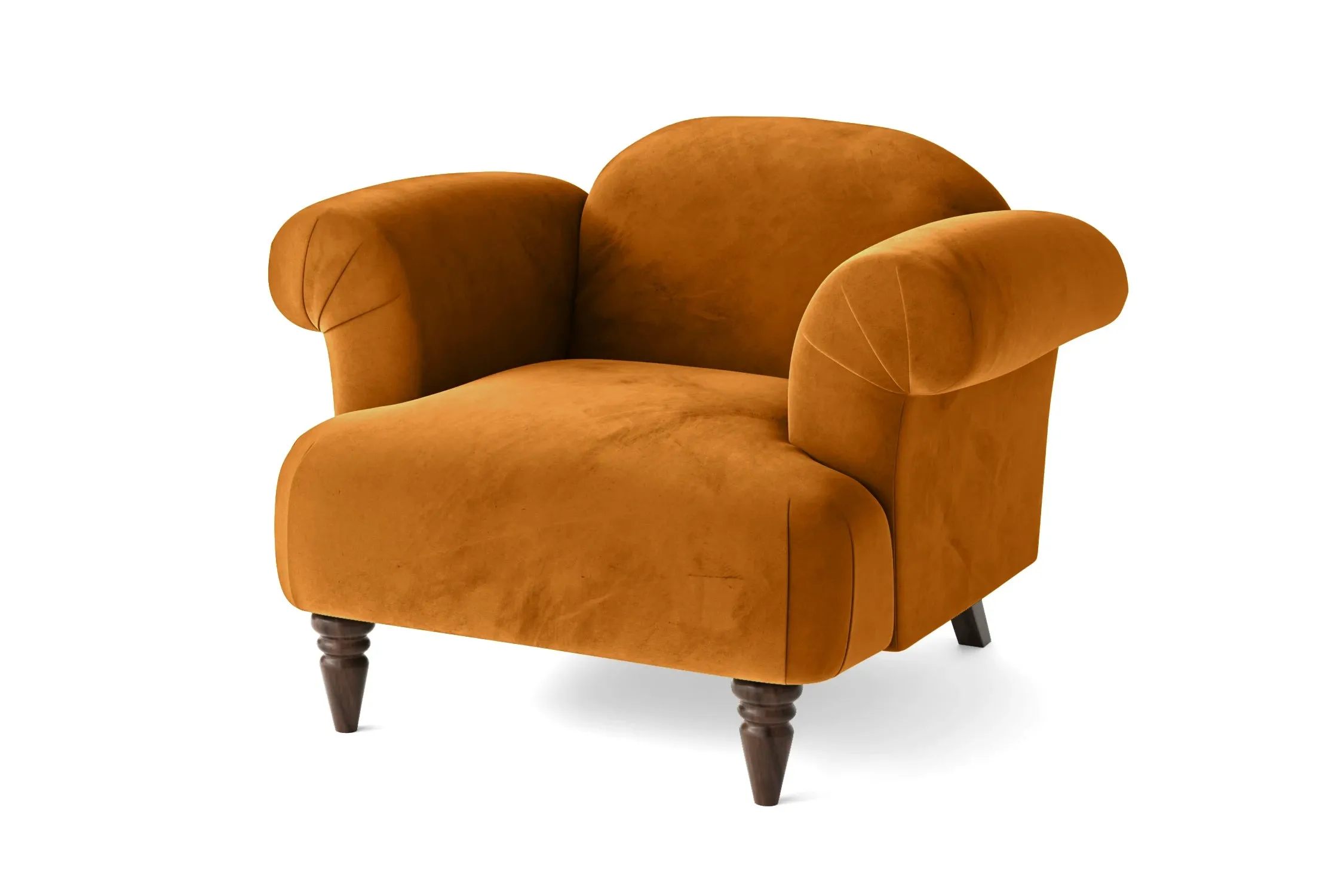 Barberton Armchair Gold Velvet