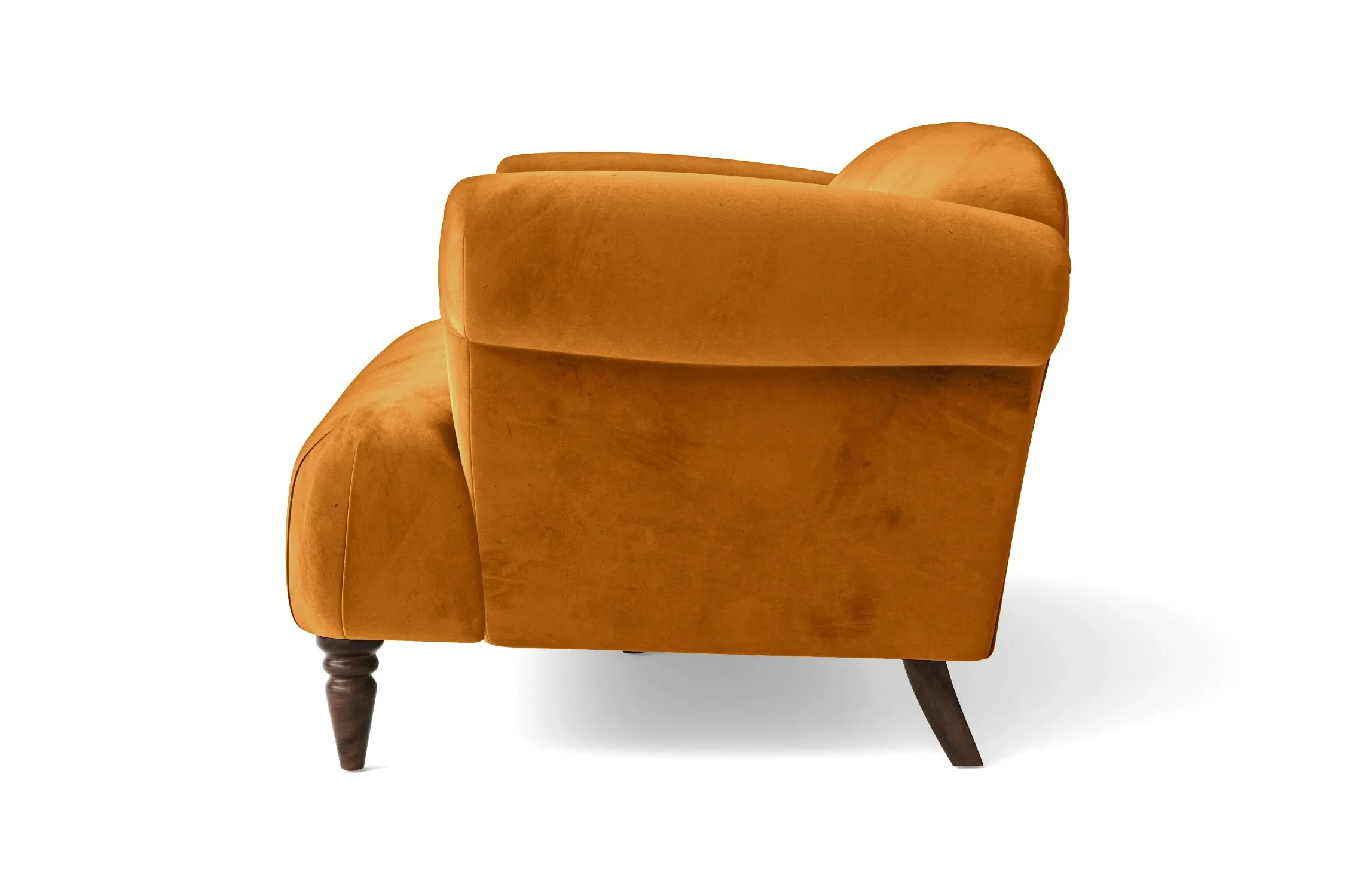 Barberton Armchair Gold Velvet