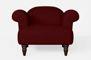 Barberton Armchair Red Leather