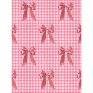 Barbie Bows Printed Backdrop