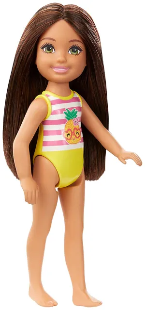 Barbie Club Chelsea Beach Doll Brunette