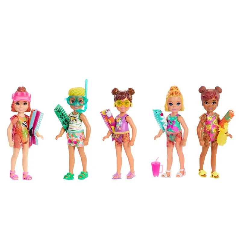 Barbie Colour Reveal Doll Chelsea Sand & Sun Series