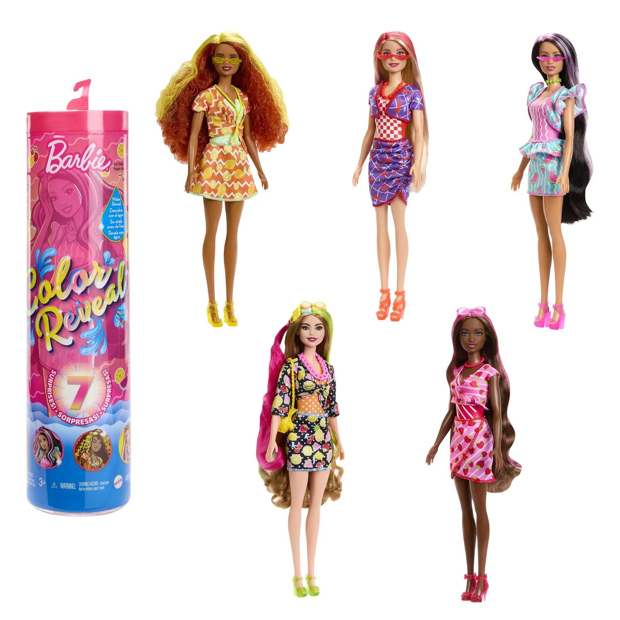 Barbie Colour Reveal Doll Sweet Fruit Series