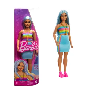 Barbie Fashionistas 65th Anniversary Doll #218 With Blue Hair