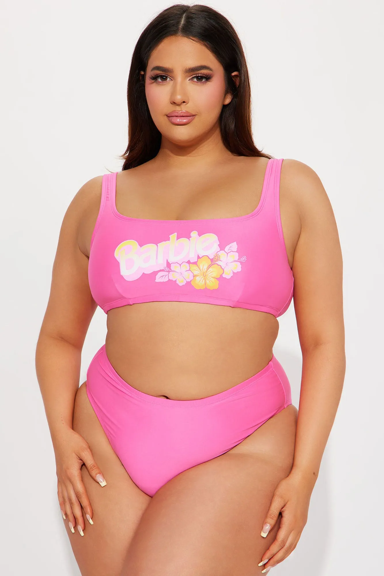 Barbie Girl 3 Piece Bikini Set - Magenta