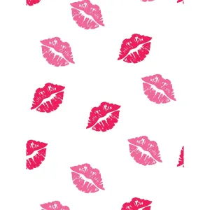 Barbie Kiss Printed Backdrop