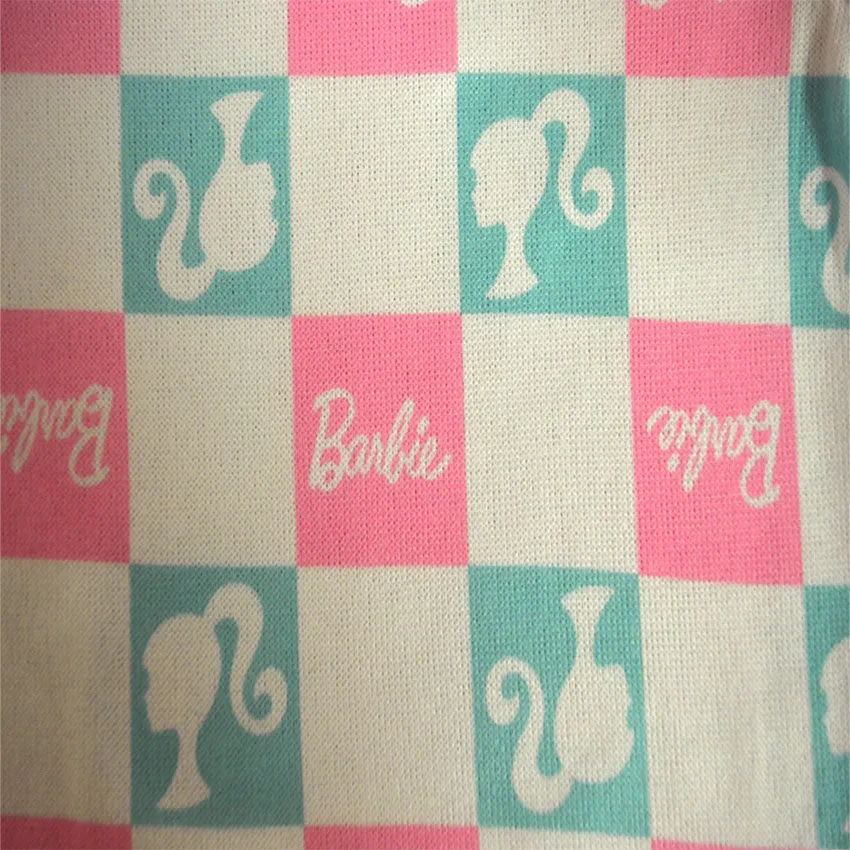 Barbie Ultra Soft and Cozy Classic Logo 4pc Pajamas