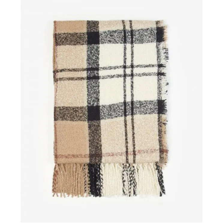 Barbour Boucle Scarf LSC0120 - Rosewood