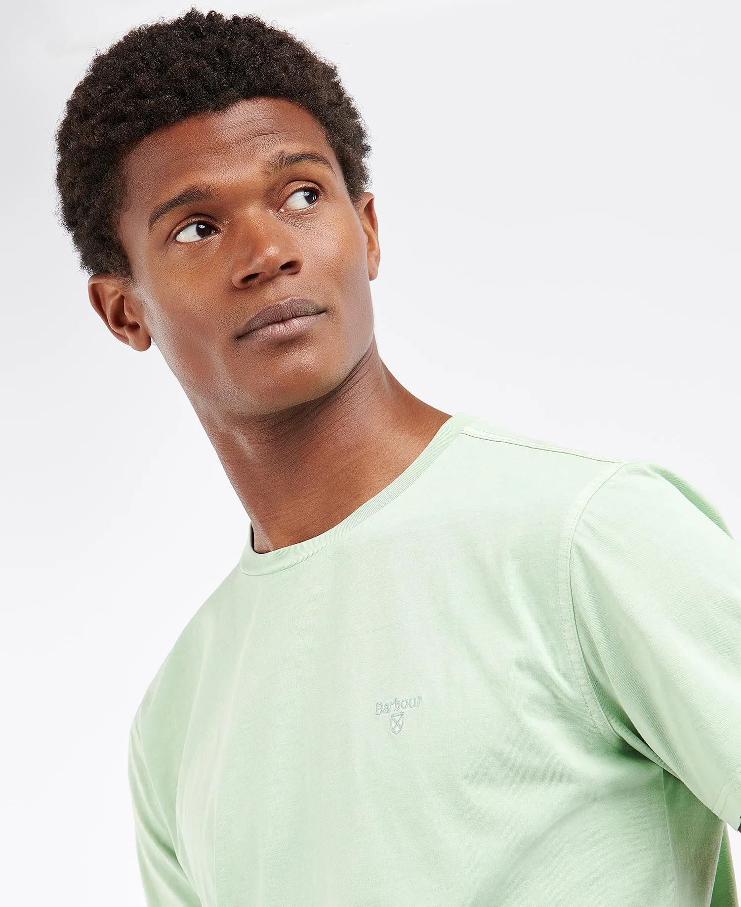 Barbour - Garment Dyed T, Dusty Mint