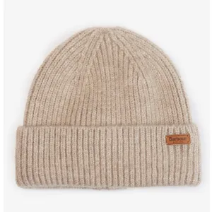 Barbour Pendle Beanie in Light Trench LHA0476